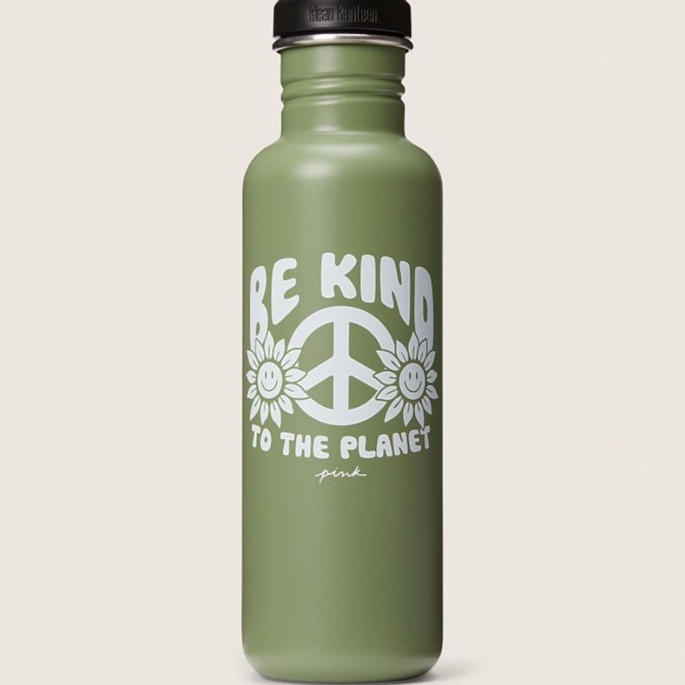 Never been used new vs pink klean kanteen water bottle special edition sold out